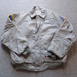 Walls FR Bomber Jacket Mens XL Gray NWT Flame Resistant HRC 3 Workwear FR035184J